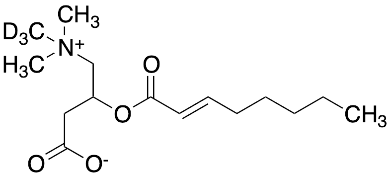 (E)-2-Octenoyl-L-carnitine Inner Salt-d3