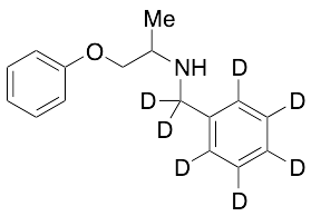 N-(1-Methyl-2-phenoxyethyl)benzylamine-D7