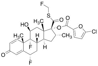 5-Chloro-2-furancarbonyl Fluticasone Furoate