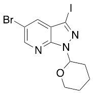 5-Bromo-3-iodo-1-(tetrahydro-2H-pyran-2-yl)-1H-pyrazolo[3,4-b]pyridine