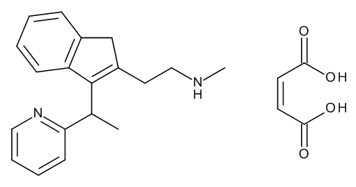 rac-N-Demethyl Dimetindene Maleate
