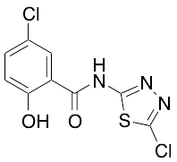 2-Hydroxy-5-chloro-N-(5-chloro-2-thiadiazolyl)benzamide