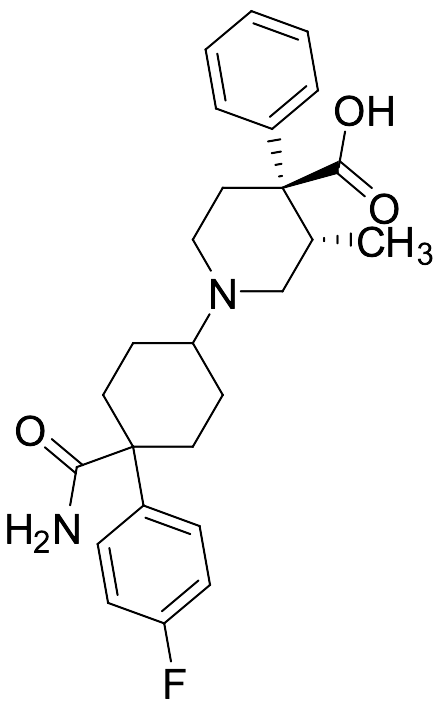 Des-(4-Cyano) Levocabastine 4-Carbamoyl
