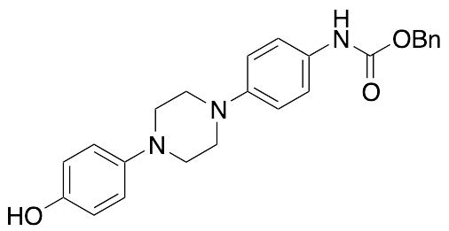 Benzyl (4-(4-(4-Hydroxyphenyl)piperazin-1-yl)phenyl)carbamate