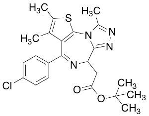 rac-tert-Butyl 2-(4-(4-Chlorophenyl)-2,3,9-trimethyl-6H-thieno[3,2-f][1,2,4]triazolo[4,3-a][1,4]diazepin-6-yl)acetate