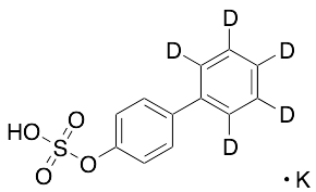 4-Biphenylyl Sulfate-d5 Potassium Salt