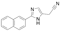 2-(2-Naphthalenyl)-1H-imidazole-5-acetonitrile