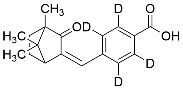 3-​(4'-​Carboxybenzylidene)​camphor-d4