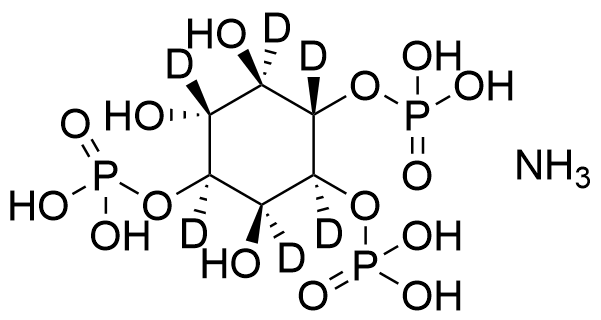 D-​myo-​Inositol-​1,​3,​4-​trisphosphate Ammonium Salt-d6