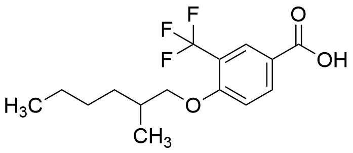 4-(2-Methylhexyloxy)-3-(trifluoromethyl)benzoic Acid