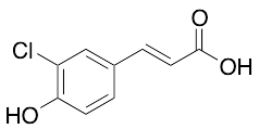 (E)-3-Chloro-4-hydroxycinnamic Acid