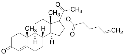 17alpha-Hydroxyprogesterone Hex-5-enoate