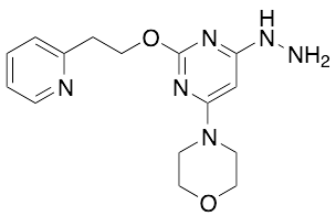6-(4-Morpholinyl)-2-[2-(2-pyridinyl)ethoxy]-4(1H)-pyrimidinone Hydrazone