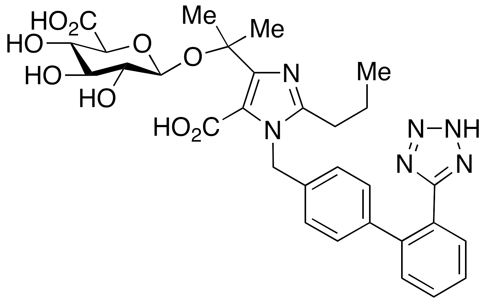 Olmesartan Acid O-beta-D-Glucuronide