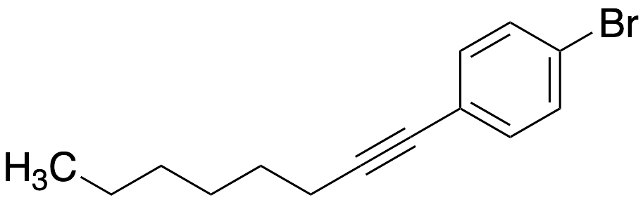 1-​Hexyl-​2-​(4-​bromophenyl)​acetylene