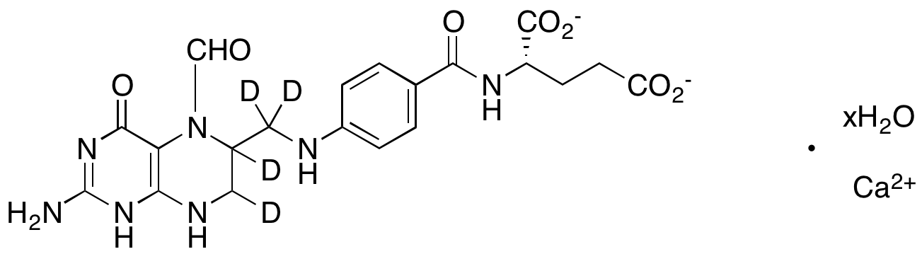 Leucovorin-d4 Calcium Salt Hydrate, > 90%