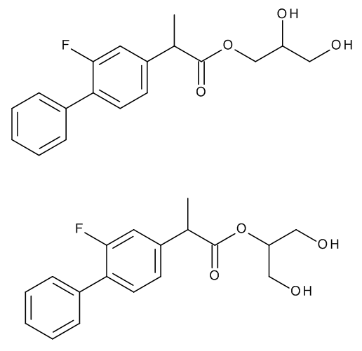 Flurbiprofen 1,2,3-Propanetriol Esters (Mixture of Regio- and Stereoisomers)