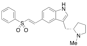 3-[[(2S)-1-Methyl-2-pyrrolidinyl]methyl]-5-[(1E)-2-(phenylsulfonyl)ethenyl]-1H-indole