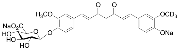 Sodium Curcumin beta-D-Glucuronide-d3
