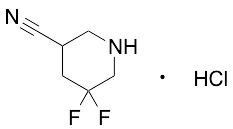 5,5-Difluoro-3-piperidinecarbonitrile Hydrochloride
