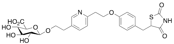 Hydroxy Pioglitazone (M-VII) beta-D-Glucuronide