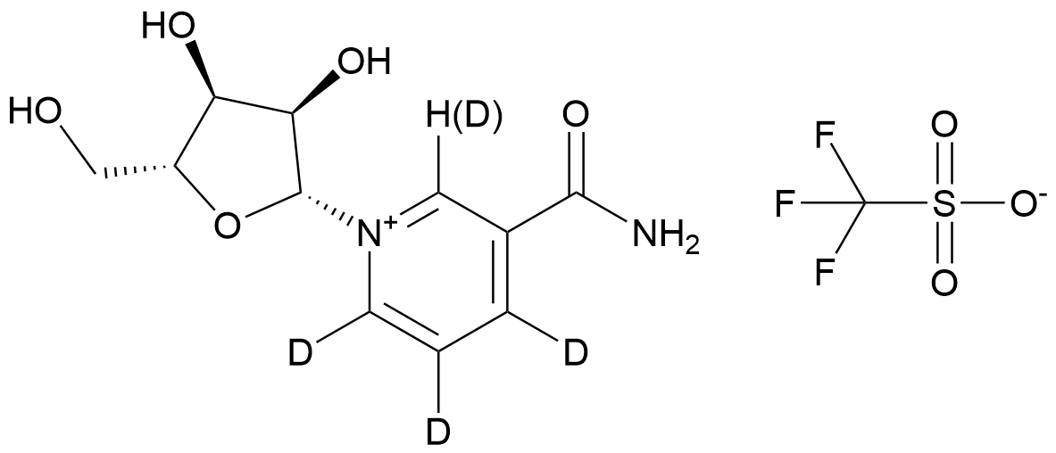 Nicotinamide Riboside-d4 Triflate (d4-Major) alpha/beta mixture