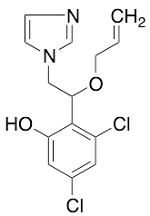 2-(1-(Allyloxy)-2-(1H-imidazol-1-yl)ethyl)-3,5-dichlorophenol