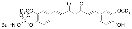 Curcumin Sulfate-d6 Tetrabutylammonium Salt
