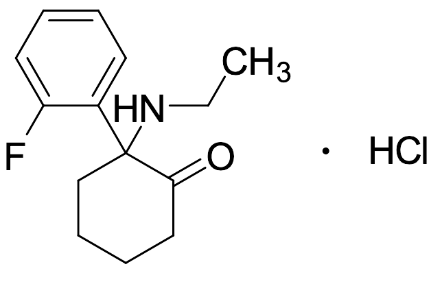 2-(Ethylamino)-2-(2-fluorophenyl)cyclohexanone Hydrochloride