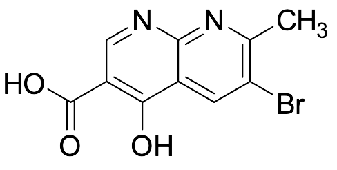 6-Bromo-4-hydroxy-7-methyl-1,8-naphthyridine-3-carboxylic Acid