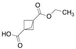 3-(Ethoxycarbonyl)bicyclo[1.1.1]pentane-1-carboxylic Acid