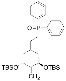 (2-((3R,5R)-3,5-Bis((tert-butyldimethylsilyl)oxy)-4-methylenecyclohexylidene)ethyl)diphenylphosphine Oxide