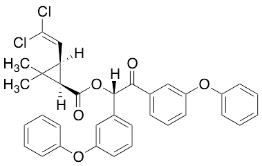 Beta-cypermetrin (1R,3R)-(S)-3-Phenoxypheny; Beta-cypermetrin (1S,3S)-(R)-3-Phenoxypheny