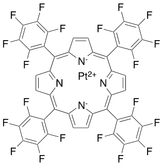 Pt(II) meso-Tetra(pentafluorophenyl)porphine