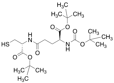 (S)-tert-Butyl 5-(((R)-1-(tert-Butoxy)-3-mercapto-1-oxopropan-2-yl)amino)-2-((tert-butoxycarbonyl)amino)-5-oxopentanoate