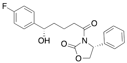 (R)-3-((S)-5-(4-Fluorophenyl)-5-hydroxypentanoyl)-4-phenyloxazolidin-2-one