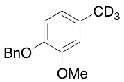 4-Benzyloxy-3-methoxy-toluene-d3
