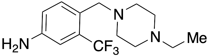 4-[(4-Ethyl-1-piperazinyl)methyl]-3-(trifluoromethyl)-benzenamine