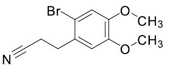 3-(2-Bromo-4,5-dimethoxyphenyl)propanenitrile