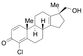 (17beta)​-4-​Chloro-17-(hydroxy​methyl)-17-methyl-18-​norandrosta-1,4,​13-trien-​3-one