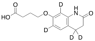 3,4-Dihydro-7-(3’carboxy)propoxy-2(1H)-quinolinone-d4