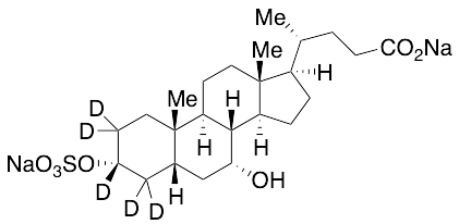 (3alpha,5beta,7alpha)-7-Hydroxy-3-(sulfooxy)-cholan-24-oic Acid-d5 Disodium Salt
