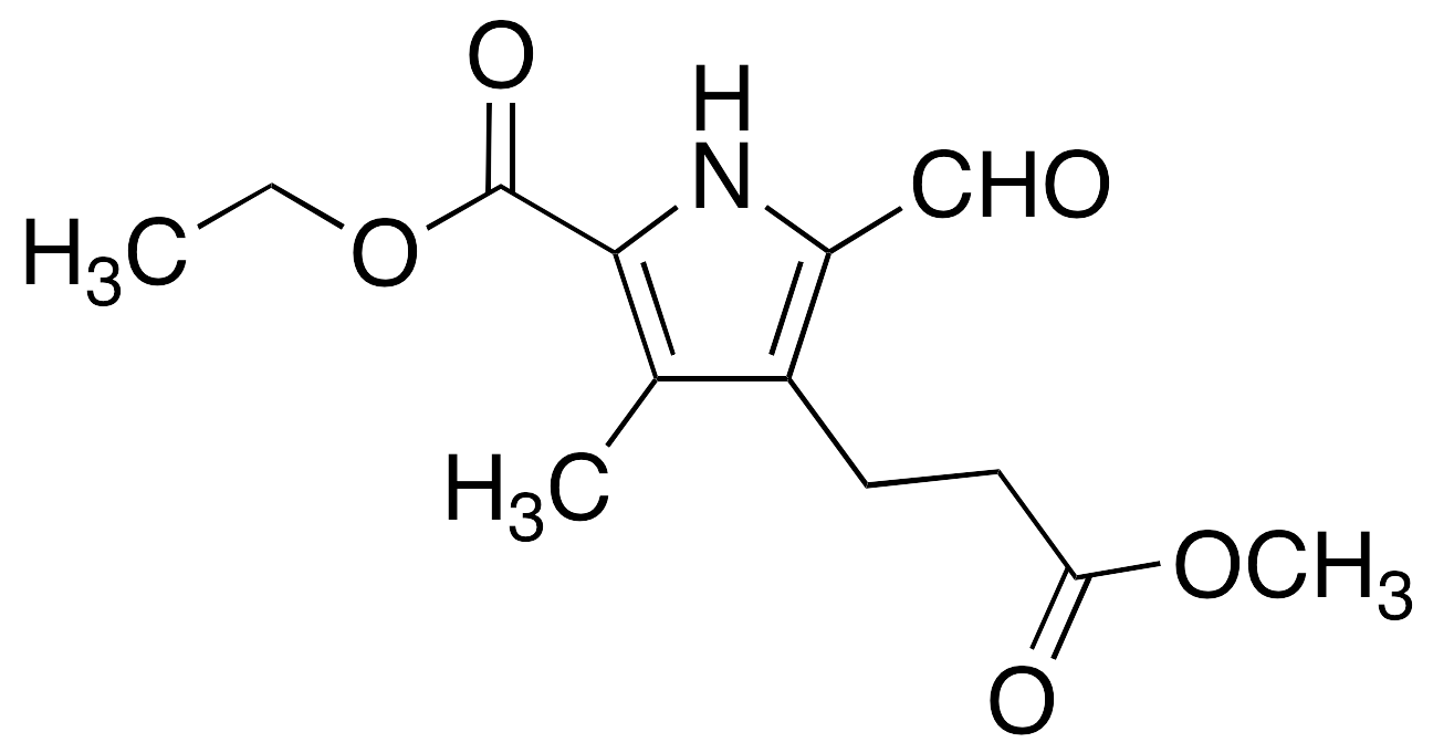 5-(Ethoxycarbonyl)-2-formyl-4-methyl-1H-pyrrole-3-propanoic Acid Methyl Ester
