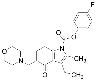 4-Fluorophenyl Carbamic Acid Molindone Ester