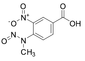 4-[Methyl(nitroso)amino]-3-nitrobenzoic Acid