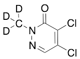 2-Methyl-4,5-dichloro-3-pyridazinone-d3