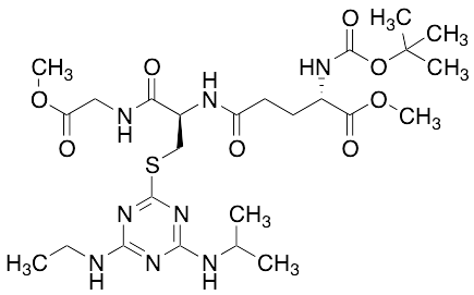 N-tert-Butyloxycarbonyl Glutathione-S-dechloro-atrazine Dimethyl Diester