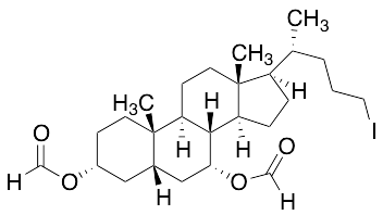 (3alpha,5beta,7alpha)-24-Iodo-cholane-3,7-diol Diformate