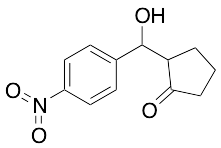 2-(Hydroxy-(4-nitrophenyl)methyl)cyclopentanone