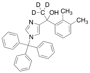 1’-Hydroxy N-Trityl Medetomidine-d3